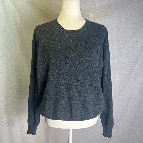 Polo Ralph Lauren Sweaters - Ralph Lauren Polo grey 100% cotton sweater